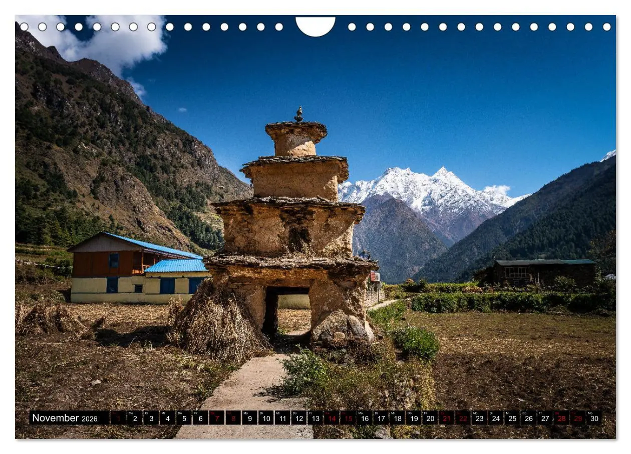 Bild: 9783457351482 | Nepal Tsum Valley - Tal des Glücks (Wandkalender 2026 DIN A4 quer),...
