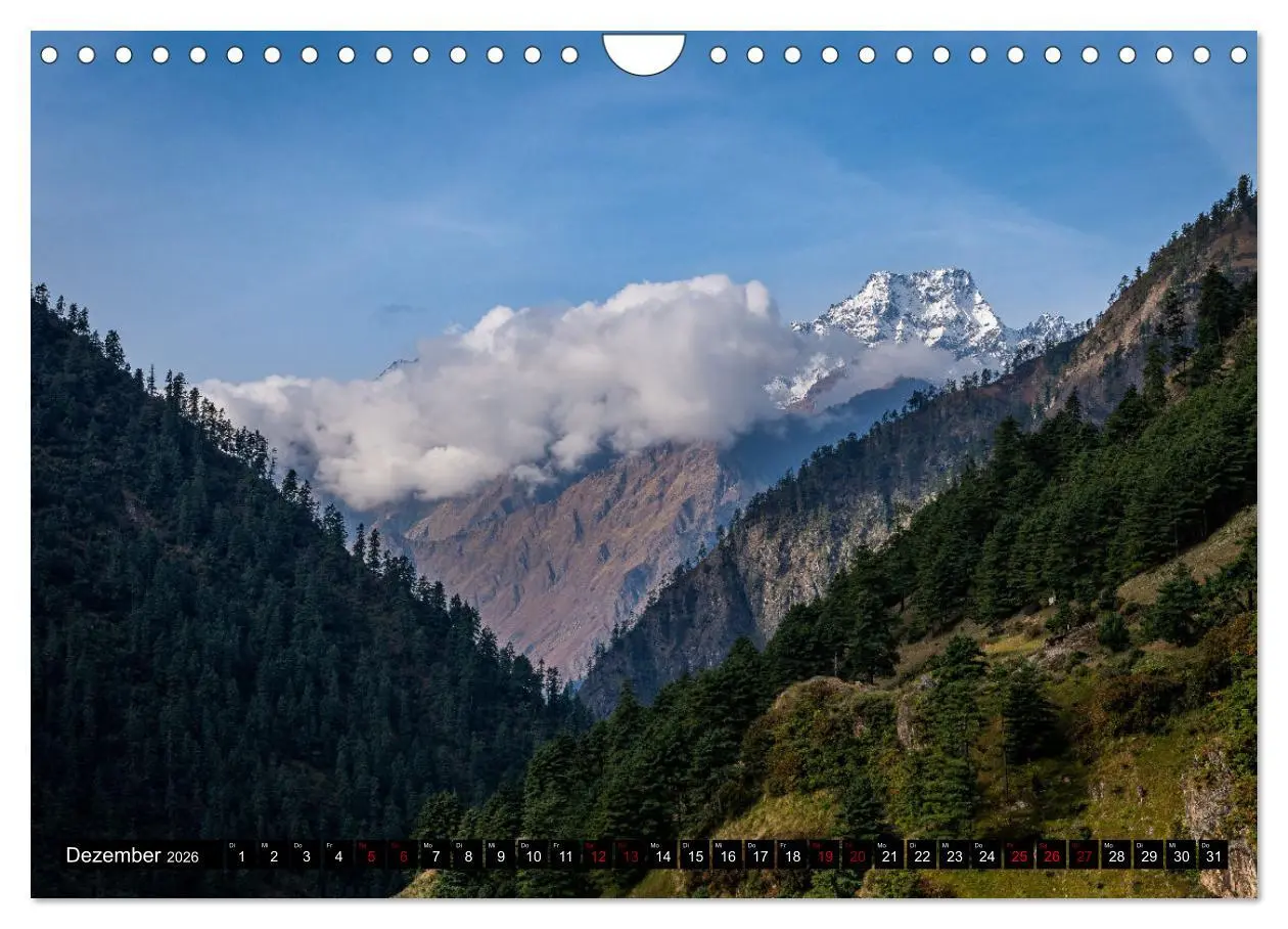 Bild: 9783457351482 | Nepal Tsum Valley - Tal des Glücks (Wandkalender 2026 DIN A4 quer),...