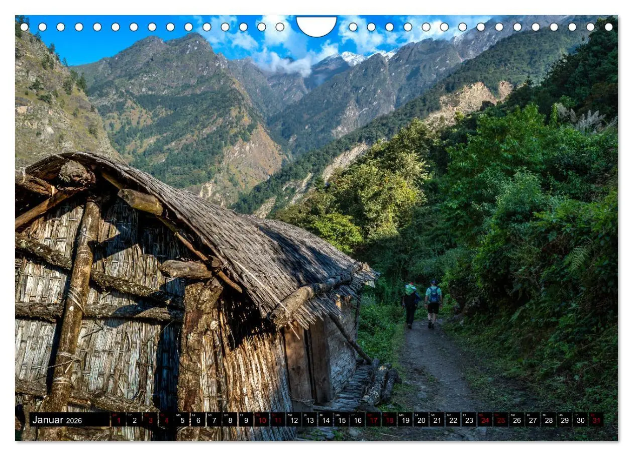 Bild: 9783457351482 | Nepal Tsum Valley - Tal des Glücks (Wandkalender 2026 DIN A4 quer),...