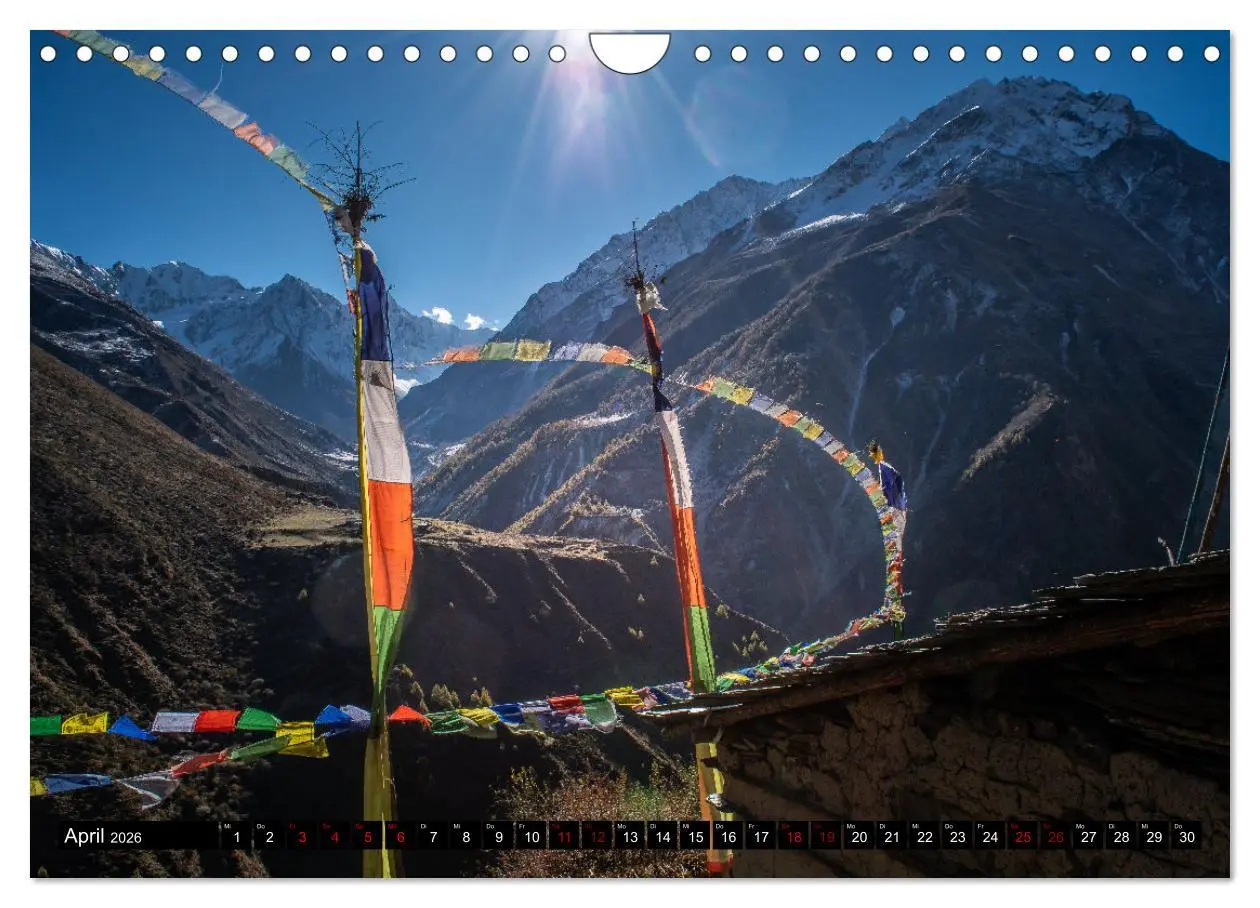 Bild: 9783457351482 | Nepal Tsum Valley - Tal des Glücks (Wandkalender 2026 DIN A4 quer),...