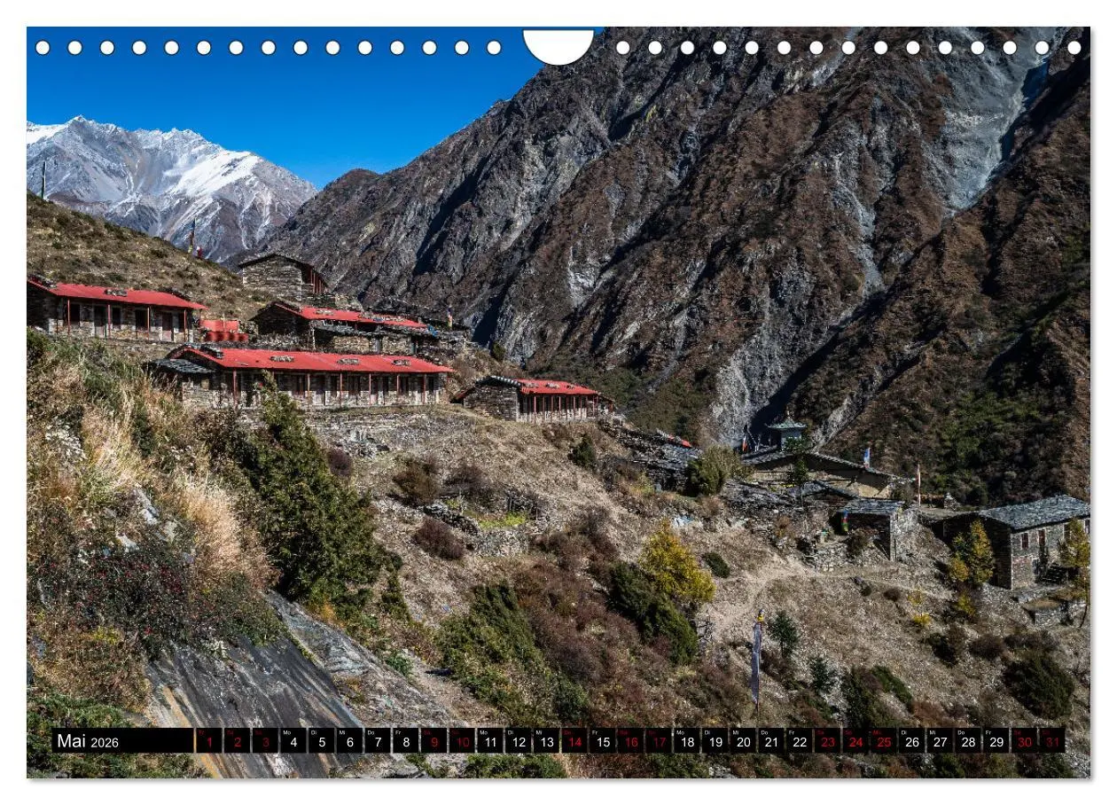Bild: 9783457351482 | Nepal Tsum Valley - Tal des Glücks (Wandkalender 2026 DIN A4 quer),...