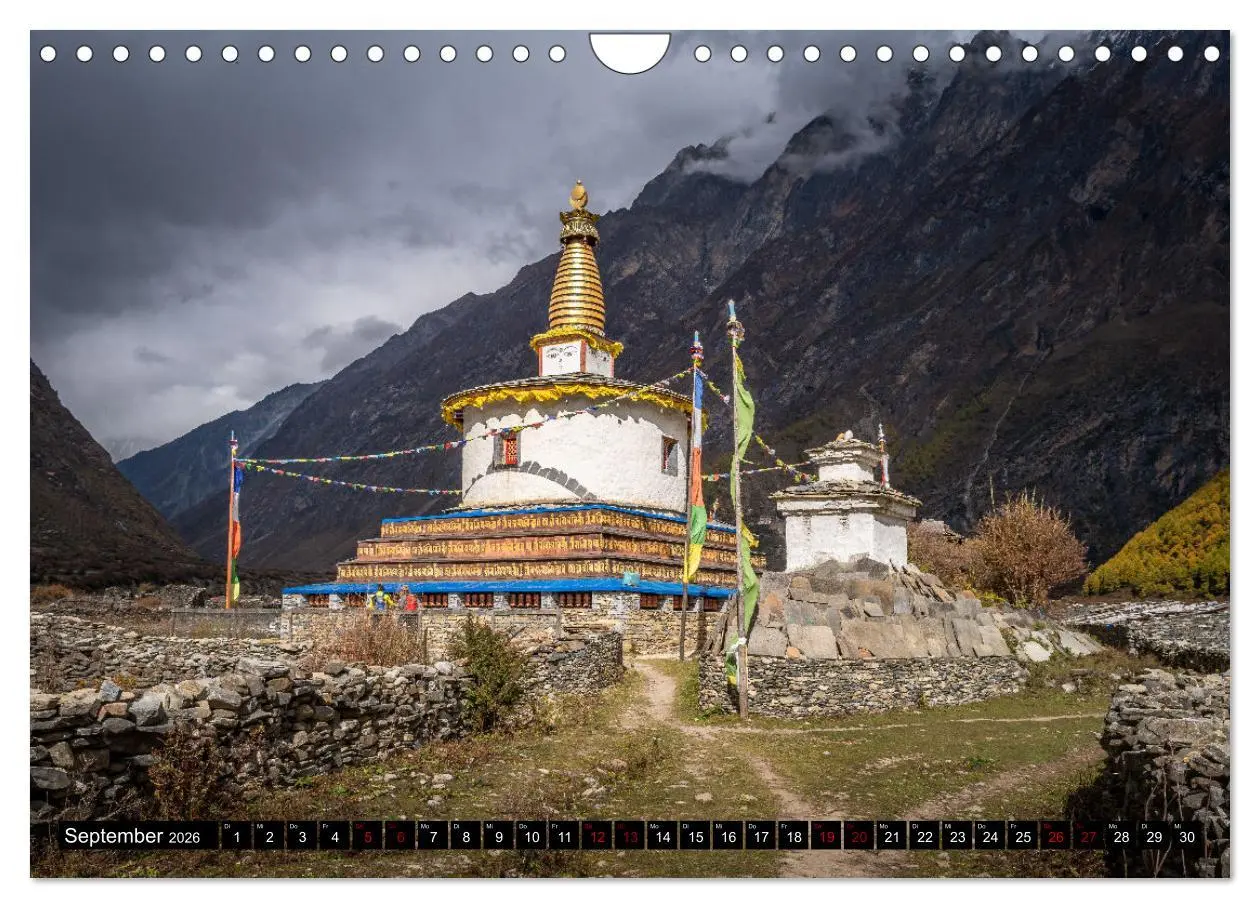Bild: 9783457351482 | Nepal Tsum Valley - Tal des Glücks (Wandkalender 2026 DIN A4 quer),...