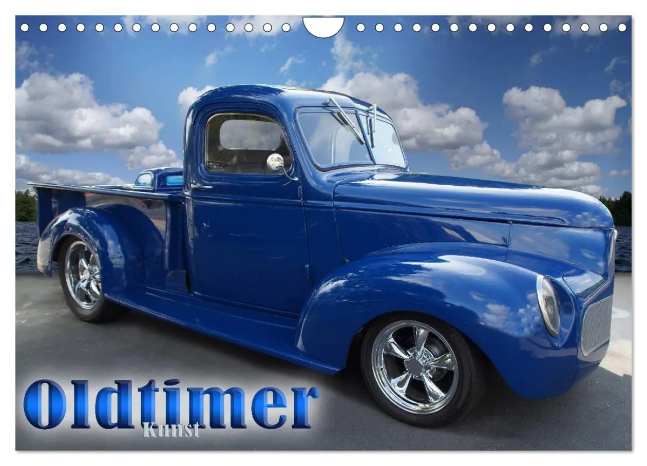 Cover: 9783516061482 | Oldtimer-Kunst (Wandkalender 2026 DIN A4 quer), CALVENDO...