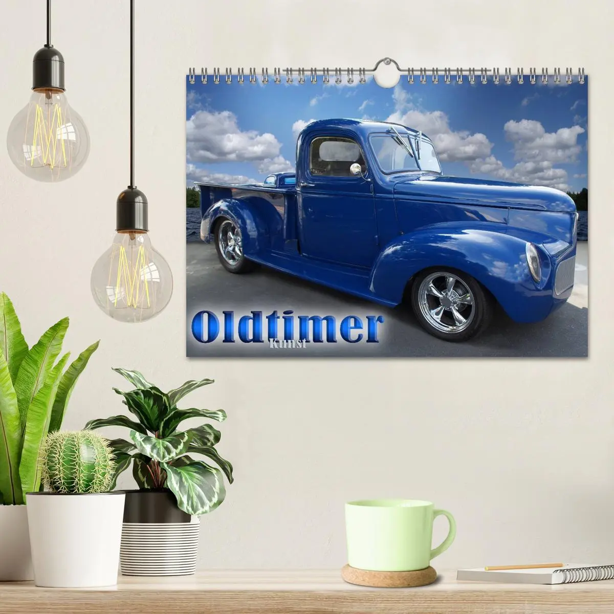 Bild: 9783516061482 | Oldtimer-Kunst (Wandkalender 2026 DIN A4 quer), CALVENDO...