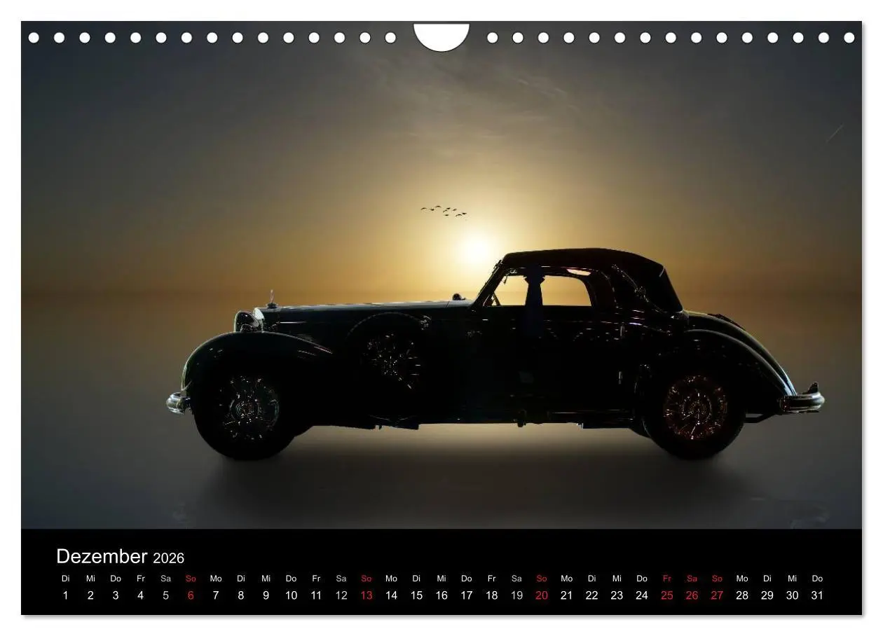 Bild: 9783516061482 | Oldtimer-Kunst (Wandkalender 2026 DIN A4 quer), CALVENDO...