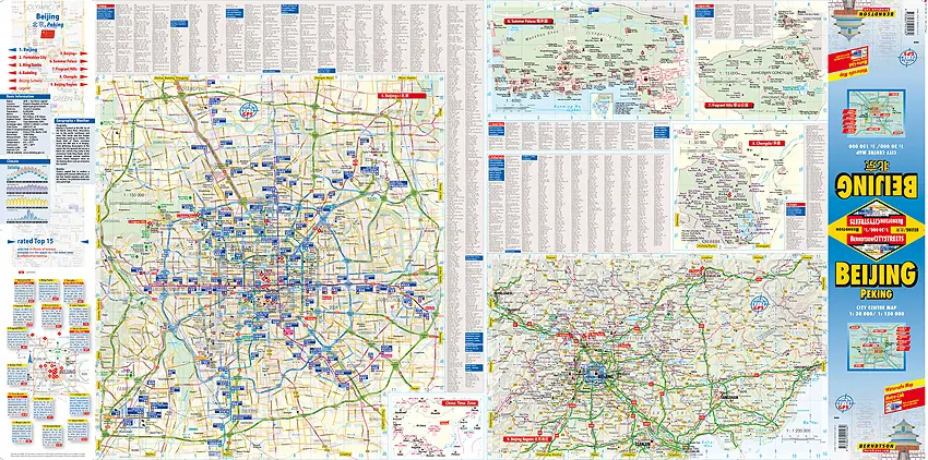 Bild: 9783865921482 | Beijing/Peking | (Land-)Karte | gefalzt | 2 S. | Englisch | 2018