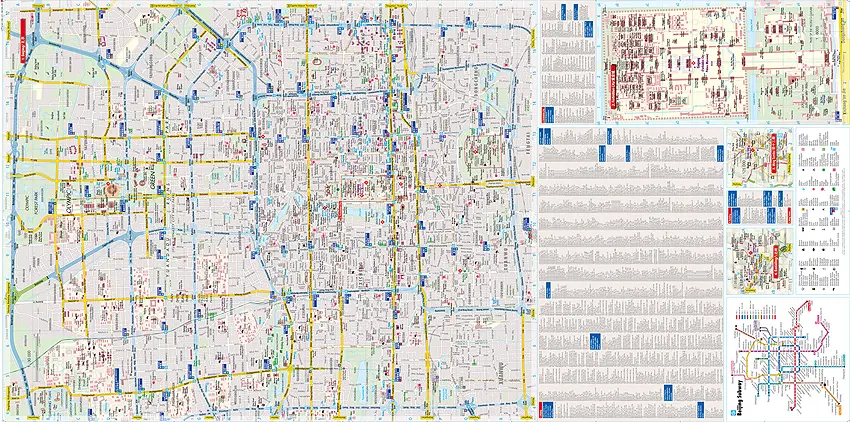 Bild: 9783865921482 | Beijing/Peking | (Land-)Karte | gefalzt | 2 S. | Englisch | 2018