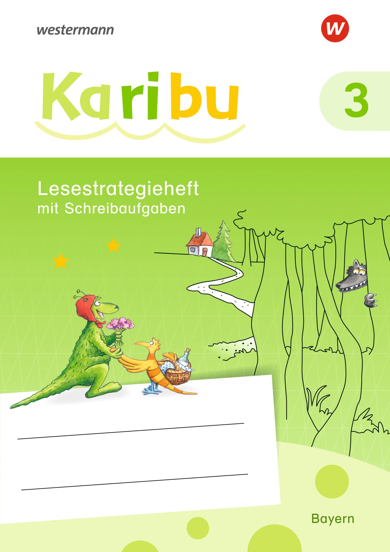 Cover: 9783141291582 | Karibu 3. Lesestrategieheft. Für Bayern | Ausgabe 2020 | Almut Drummer