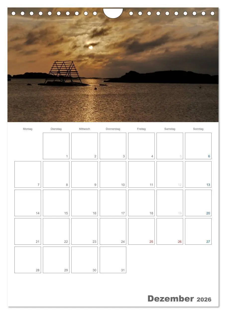 Bild: 9783516431582 | Typisch Schwedisch Bohuslän (Wandkalender 2026 DIN A4 hoch),...