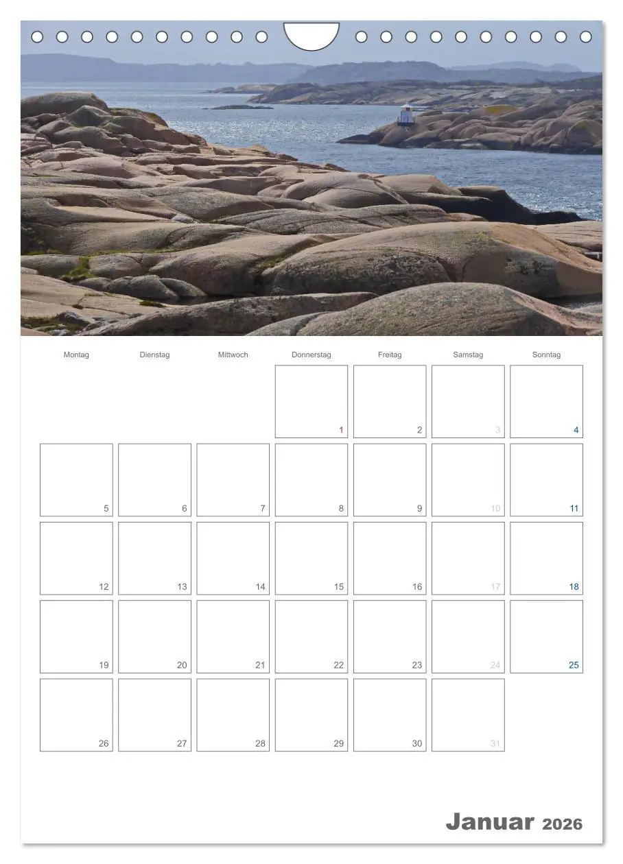 Bild: 9783516431582 | Typisch Schwedisch Bohuslän (Wandkalender 2026 DIN A4 hoch),...