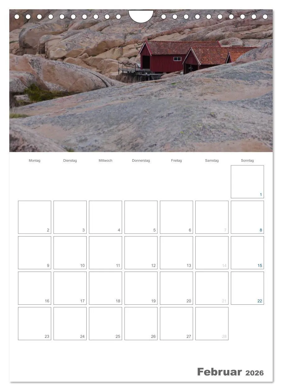 Bild: 9783516431582 | Typisch Schwedisch Bohuslän (Wandkalender 2026 DIN A4 hoch),...