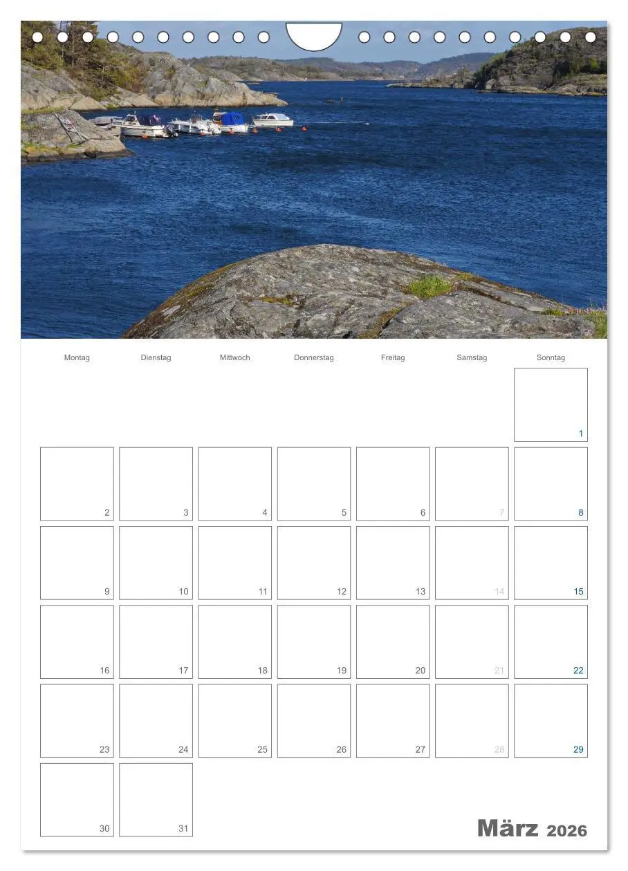 Bild: 9783516431582 | Typisch Schwedisch Bohuslän (Wandkalender 2026 DIN A4 hoch),...