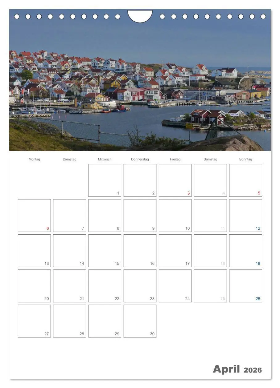 Bild: 9783516431582 | Typisch Schwedisch Bohuslän (Wandkalender 2026 DIN A4 hoch),...