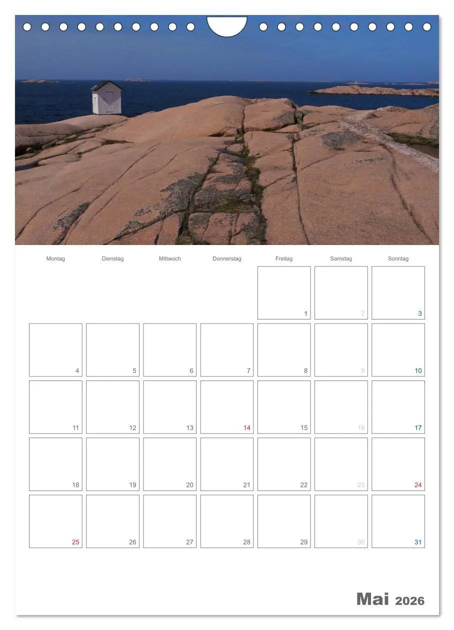 Bild: 9783516431582 | Typisch Schwedisch Bohuslän (Wandkalender 2026 DIN A4 hoch),...