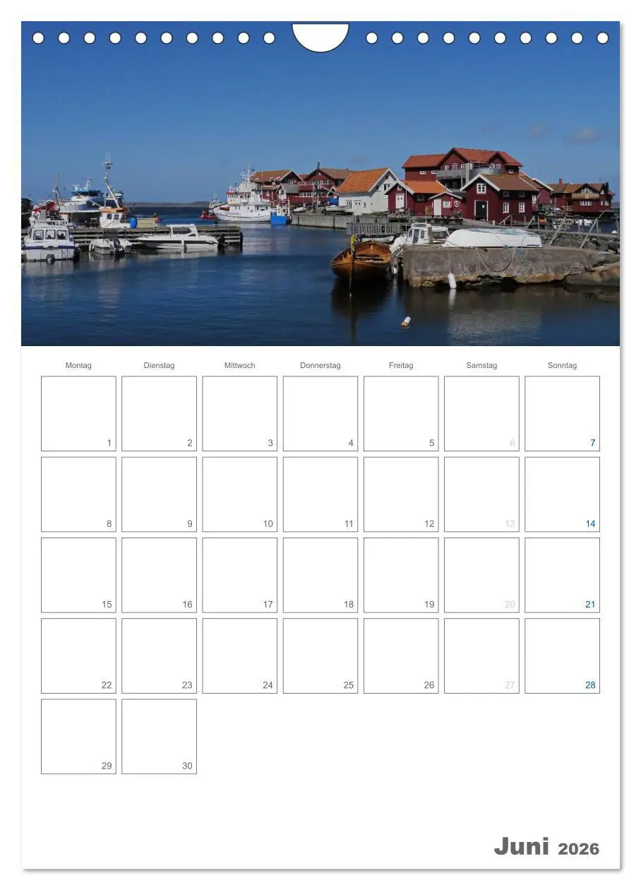 Bild: 9783516431582 | Typisch Schwedisch Bohuslän (Wandkalender 2026 DIN A4 hoch),...