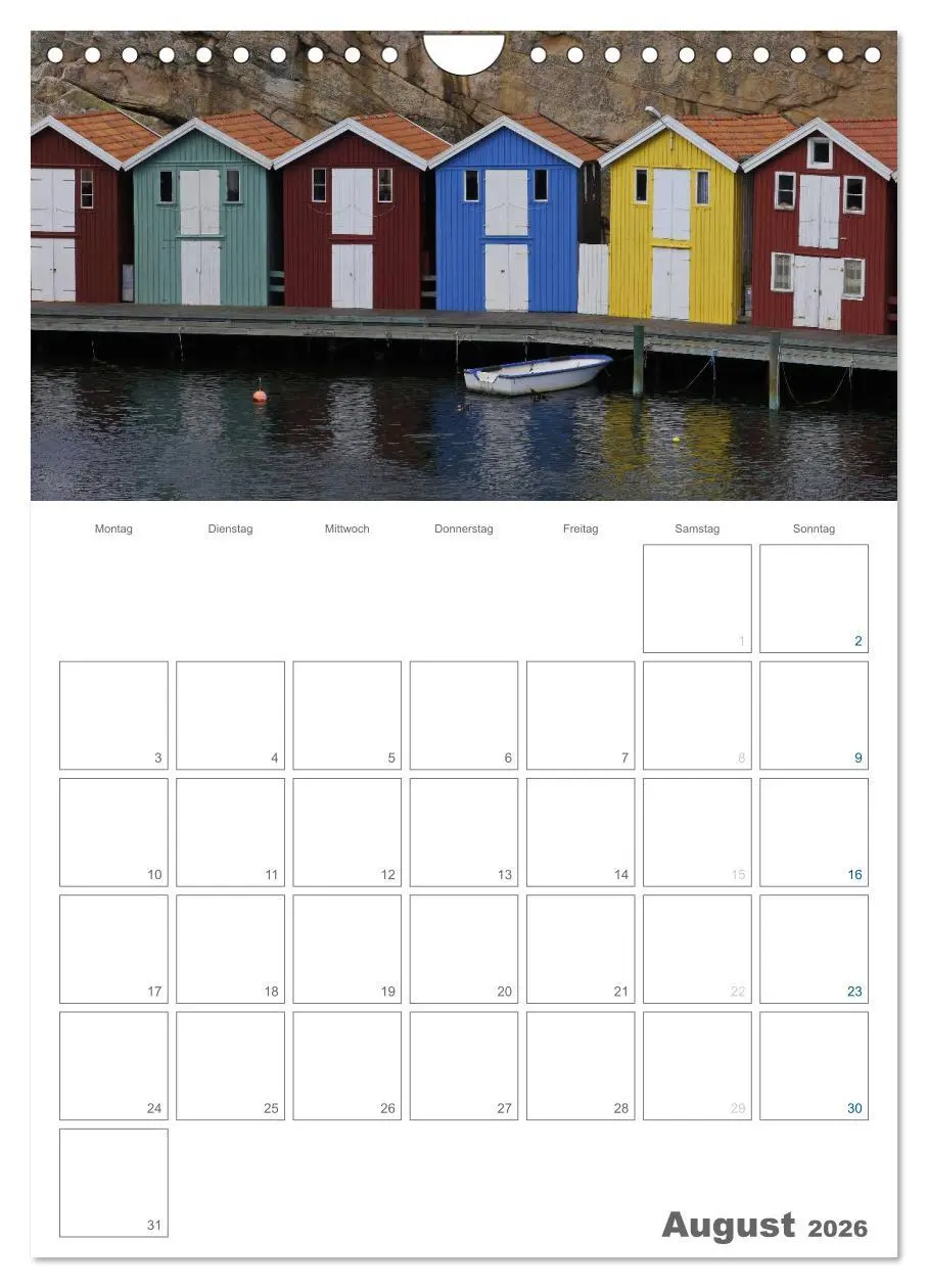 Bild: 9783516431582 | Typisch Schwedisch Bohuslän (Wandkalender 2026 DIN A4 hoch),...