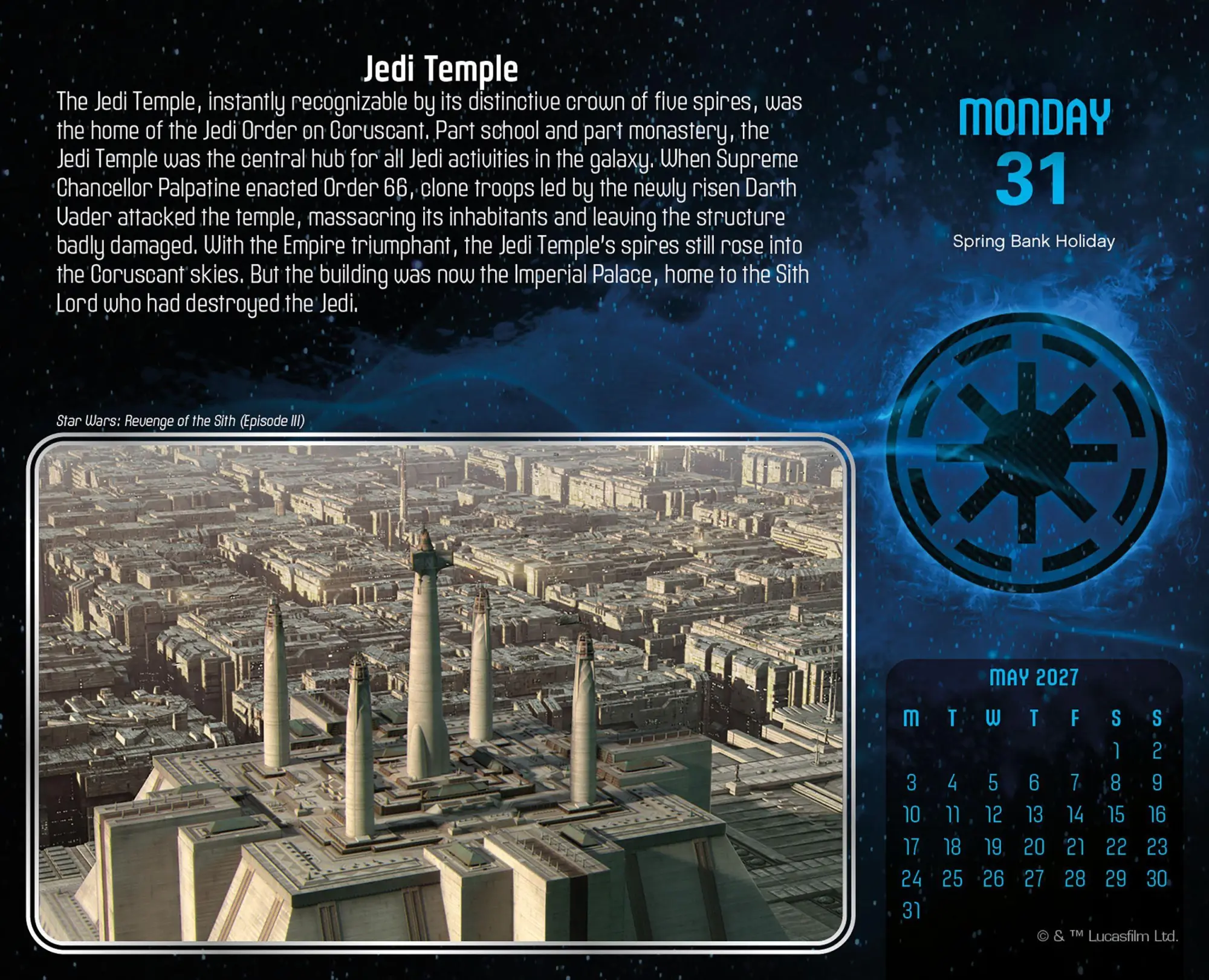 Bild: 9783803531582 | Star Wars 2027 | Original Danilo-Tagesabreißkalender [Kalendar] | Ltd