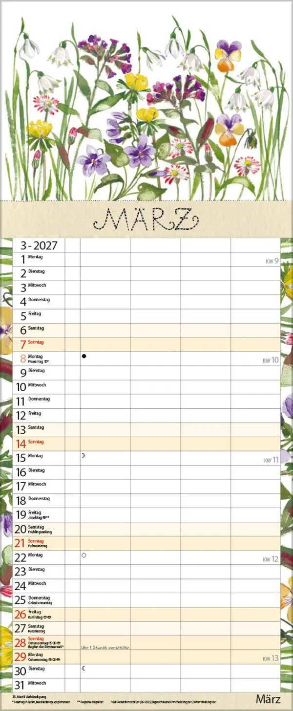 Bild: 9783819301582 | Gartenglück 2027 | Verlag Korsch | Kalender | 14 S. | Deutsch | 2027