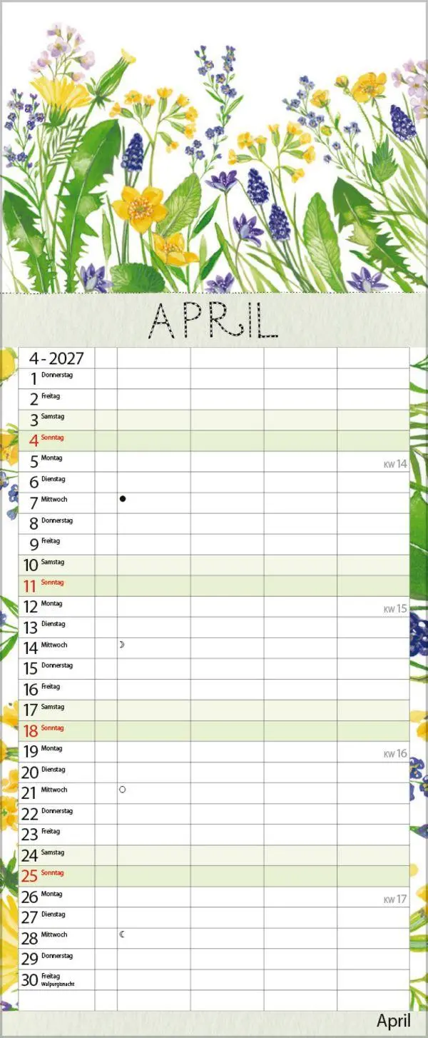 Bild: 9783819301582 | Gartenglück 2027 | Verlag Korsch | Kalender | 14 S. | Deutsch | 2027