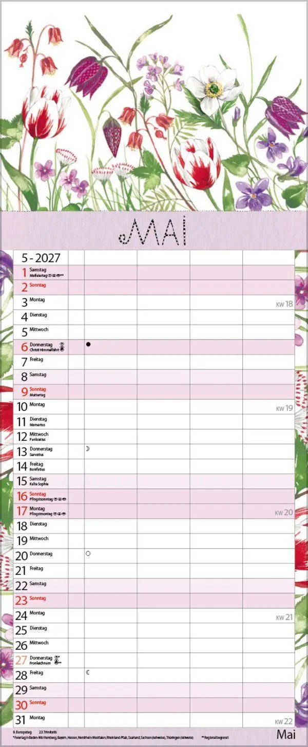 Bild: 9783819301582 | Gartenglück 2027 | Verlag Korsch | Kalender | 14 S. | Deutsch | 2027