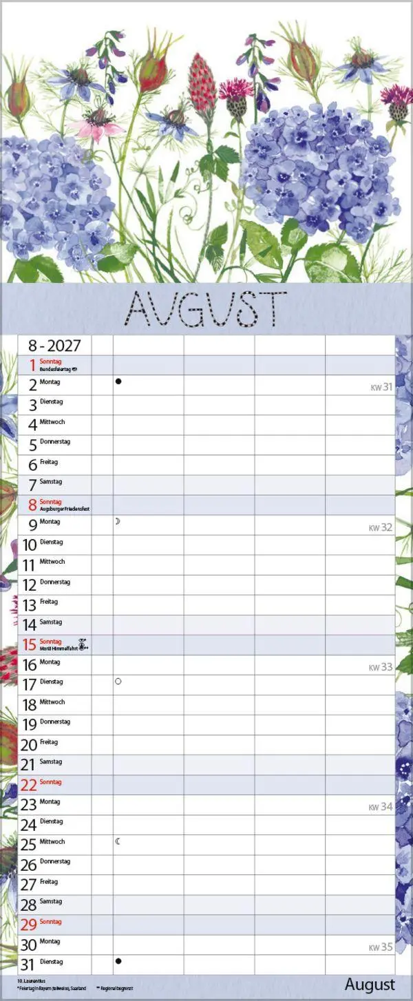 Bild: 9783819301582 | Gartenglück 2027 | Verlag Korsch | Kalender | 14 S. | Deutsch | 2027