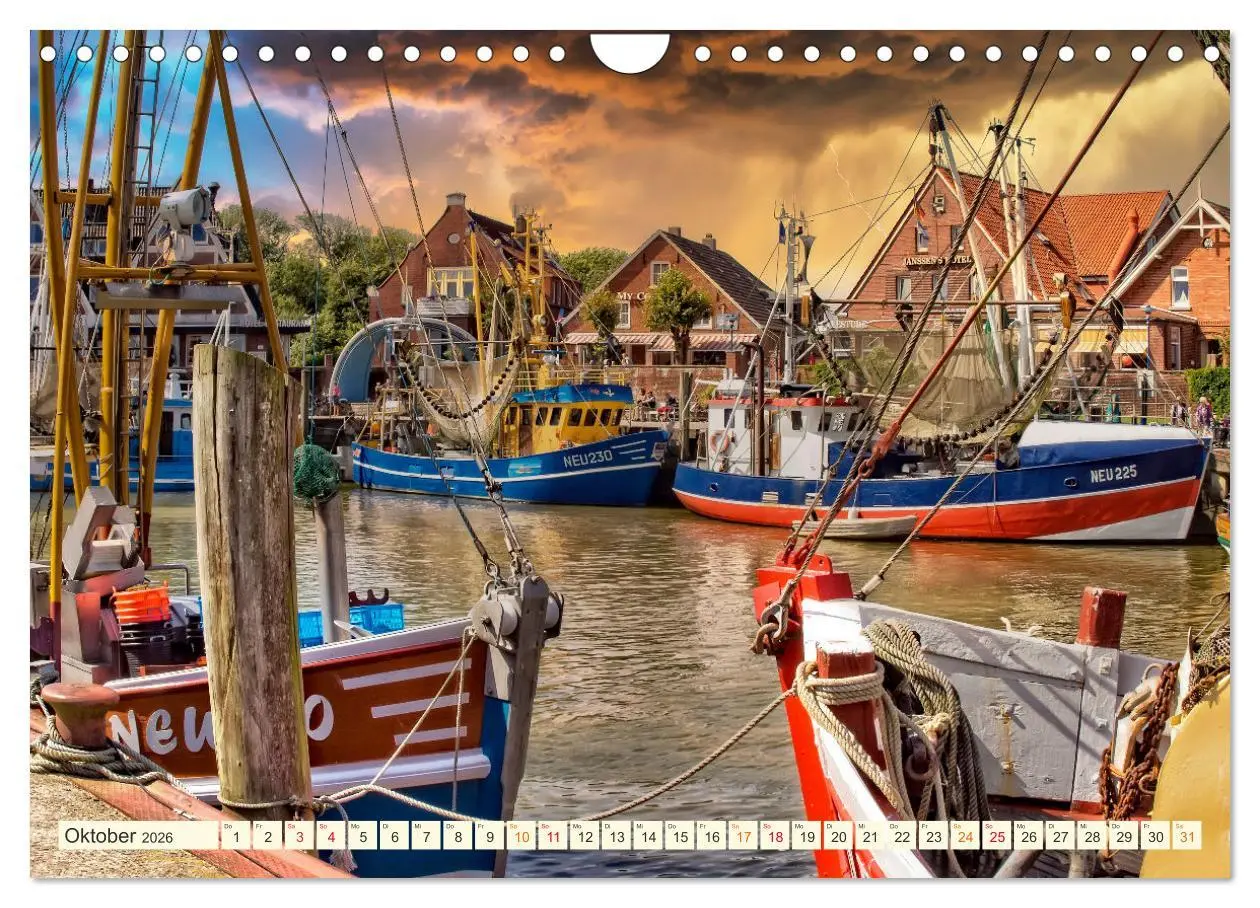 Bild: 9783457641682 | Geliebte Nordsee (Wandkalender 2026 DIN A4 quer), CALVENDO...