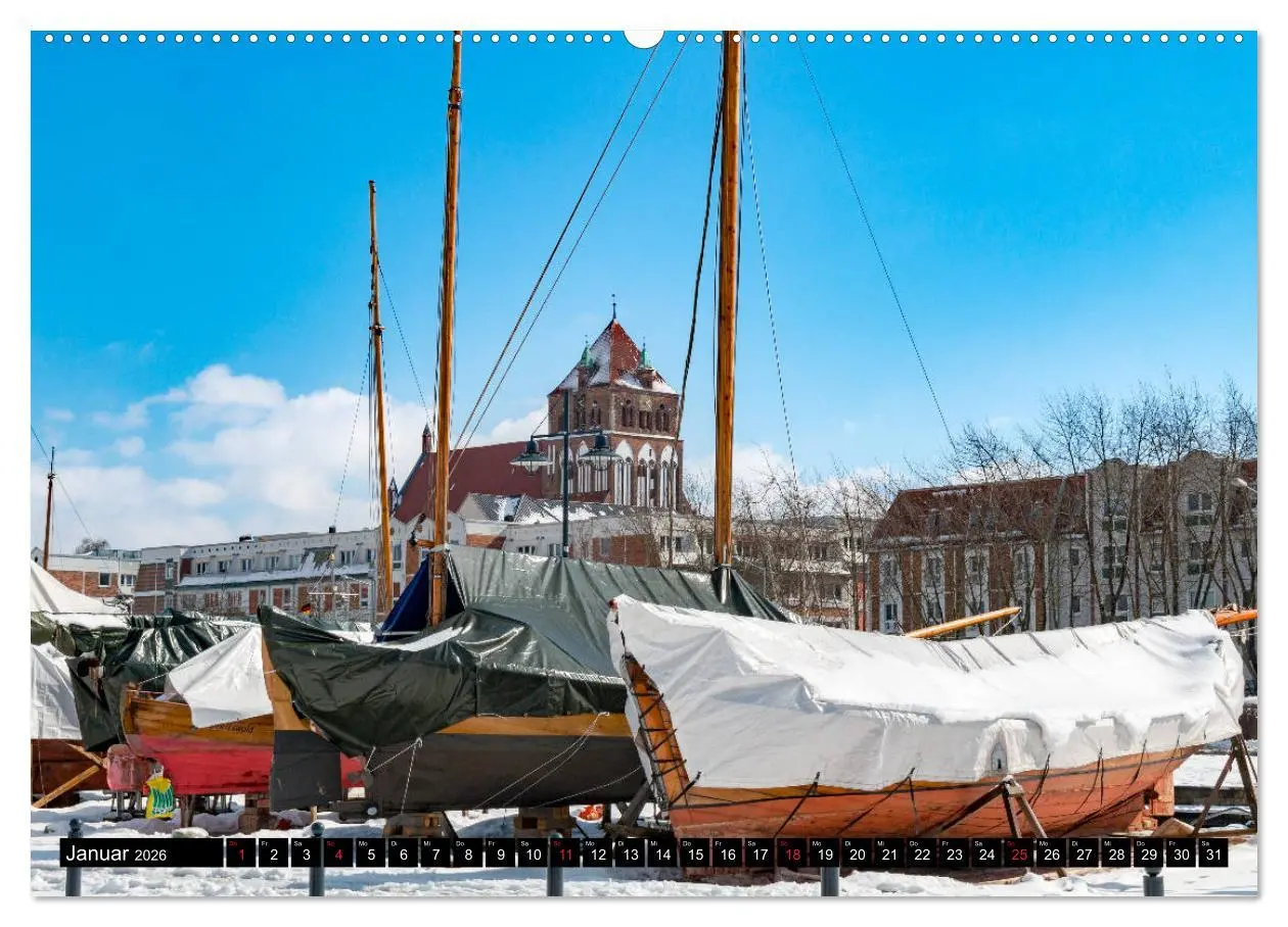 Bild: 9783457711682 | Greifswald, Bilder einer Stadt (hochwertiger Premium Wandkalender...