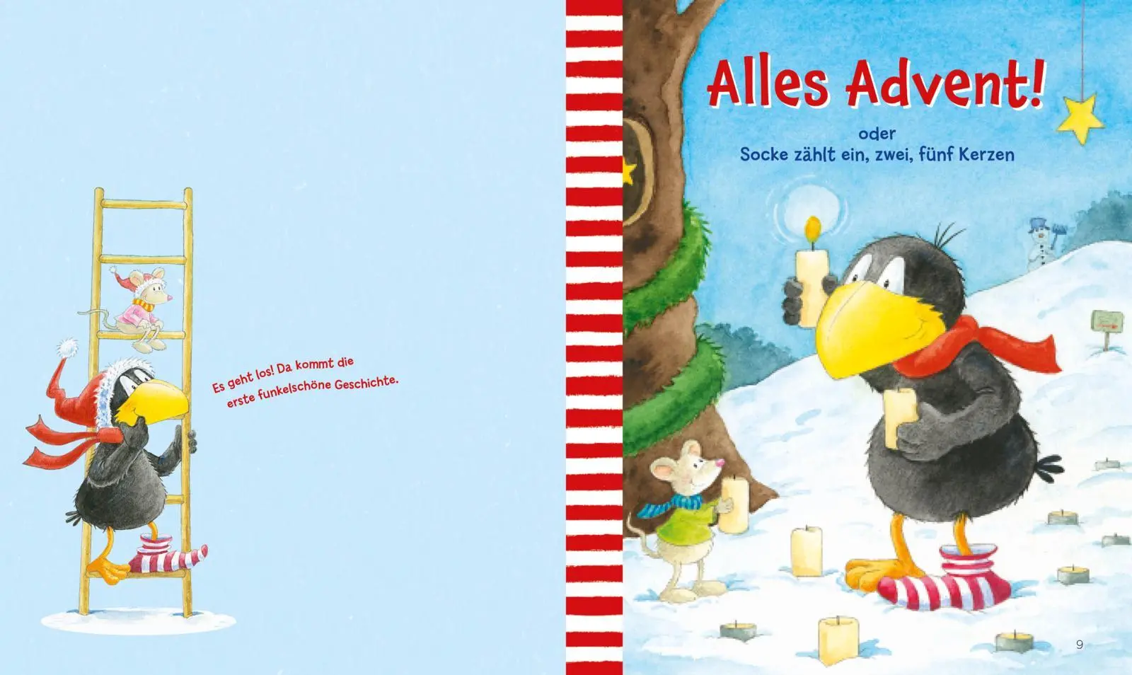 Bild: 9783480241682 | Der kleine Rabe Socke: Bald ist Weihnachten! | Nele Moost | Buch