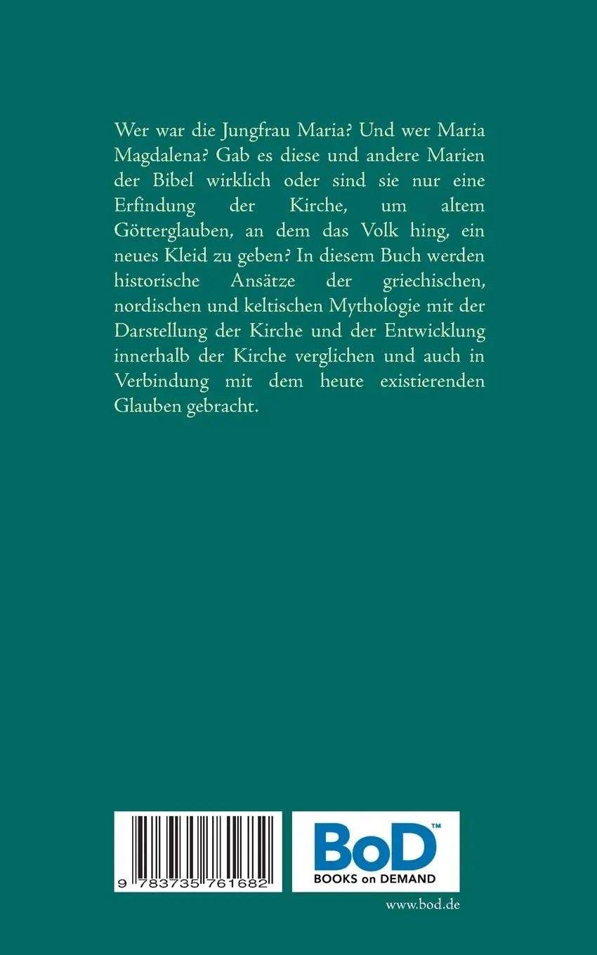 Rückseite: 9783735761682 | Die vielen Gesichter der Jungfrau Maria | Stefanie Gralewski | Buch