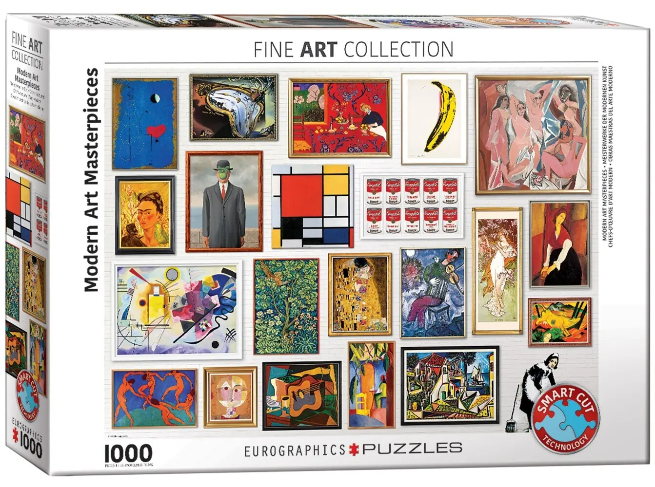 Cover: 628136661782 | Meisterwerke der Modernen Kunst | Spiel | In Spielebox | 6000-6178
