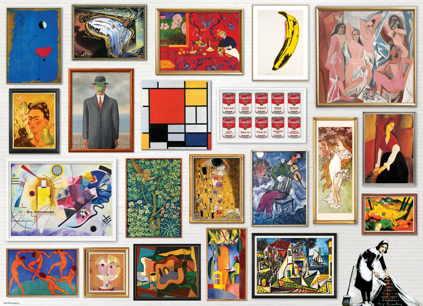 Bild: 628136661782 | Meisterwerke der Modernen Kunst | Spiel | In Spielebox | 6000-6178