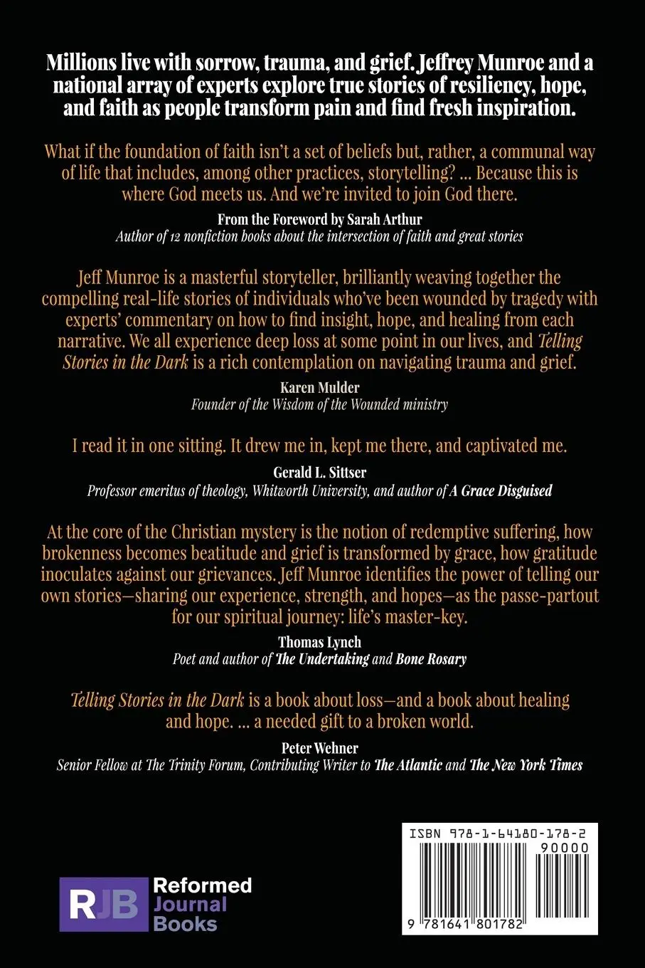 Rückseite: 9781641801782 | Telling Stories in the Dark | Jeffrey Munroe | Taschenbuch | Englisch