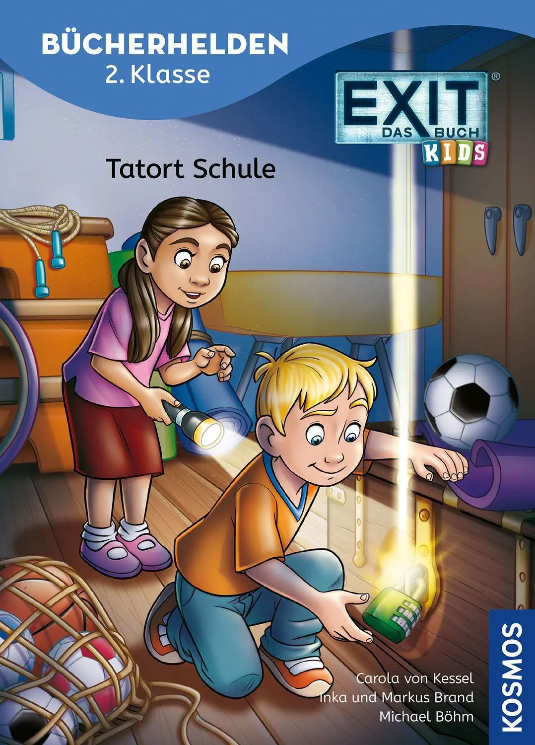 Cover: 9783440181782 | EXIT®-Das Buch. Bücherhelden 2. Klasse, Tatort Schule | Brand (u. a.)