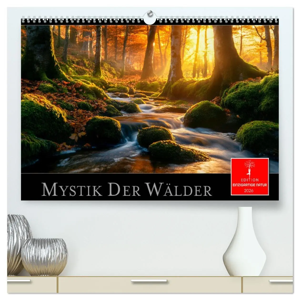 Cover: 9783457321782 | Mystik der Wälder (hochwertiger Premium Wandkalender 2026 DIN A2...