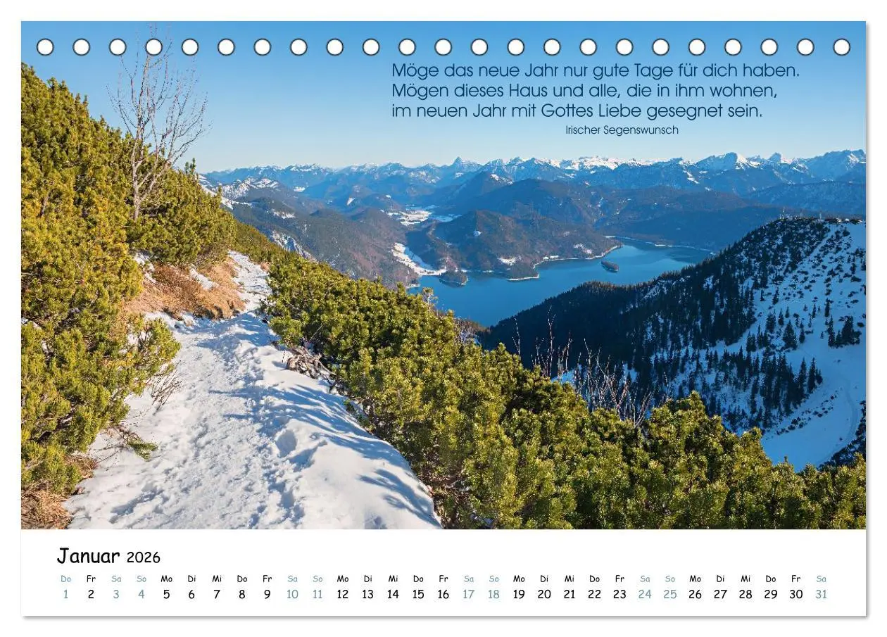 Bild: 9783457941782 | Christliche Bildpoesie 2026 (Tischkalender 2026 DIN A5 quer),...