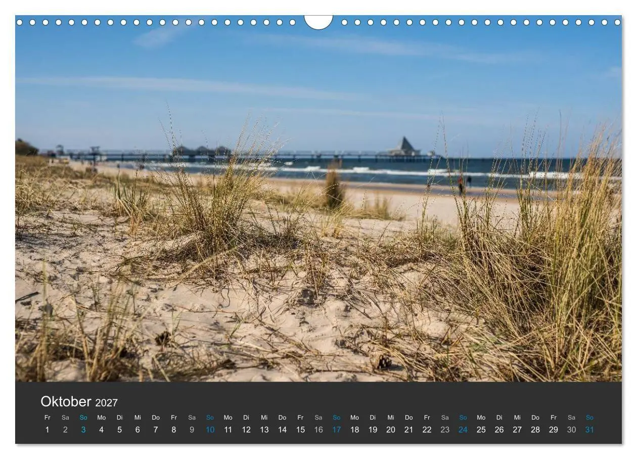 Bild: 9783594011782 | Usedom Fotografie (Wandkalender 2027 DIN A3 quer), CALVENDO...