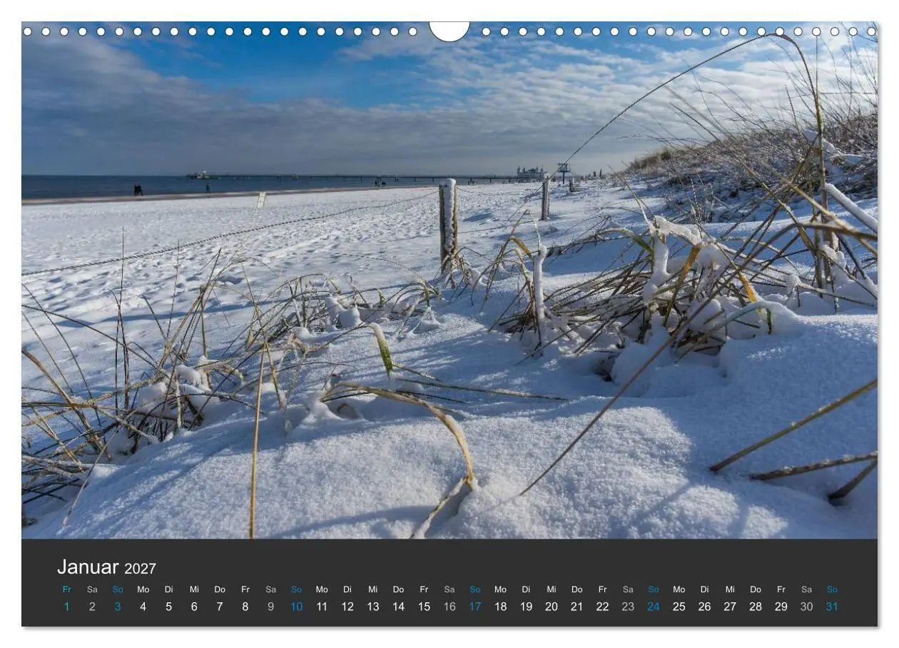 Bild: 9783594011782 | Usedom Fotografie (Wandkalender 2027 DIN A3 quer), CALVENDO...