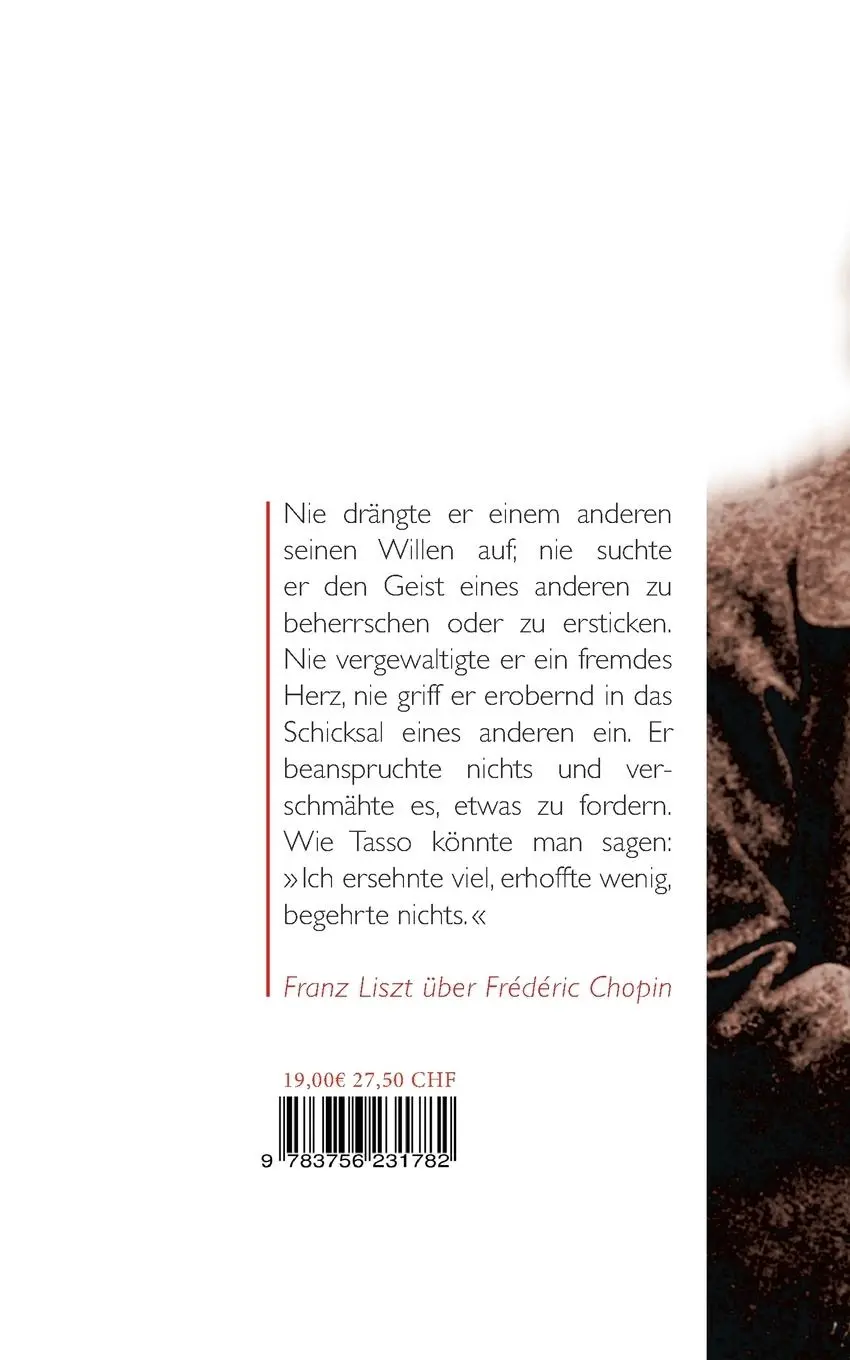 Rückseite: 9783756231782 | Frédéric Chopin | Briefe und Zeitzeugnisse, Ein Lesebuch | Wüst | Buch