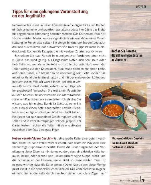 Bild: 9783958431782 | Kochen in der Jagdhütte | Carsten Bothe | Taschenbuch | 80 S. | 2015