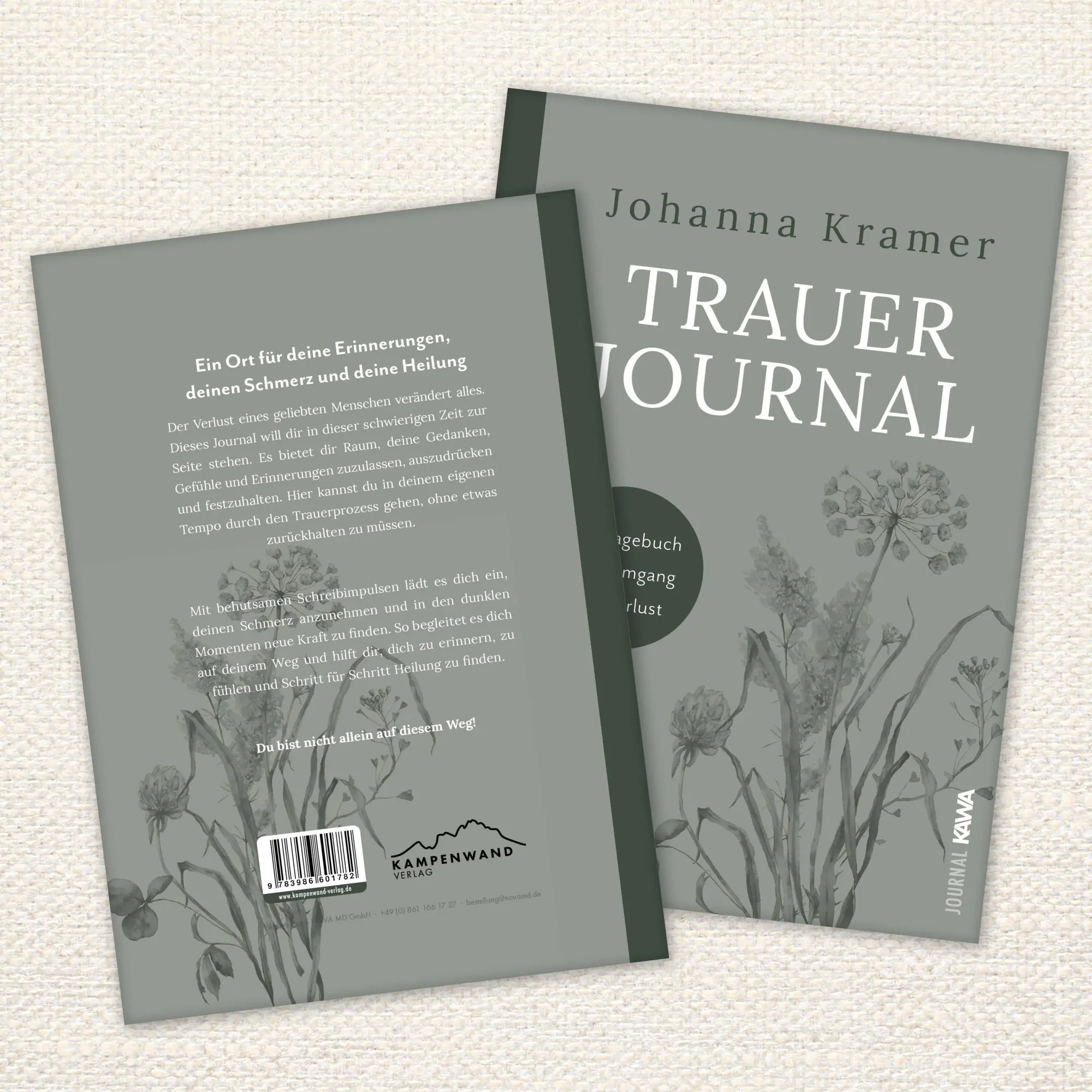Bild: 9783986601782 | Trauerjournal | Ein Tagebuch zum Umgang mit Verlust | Johanna Kramer