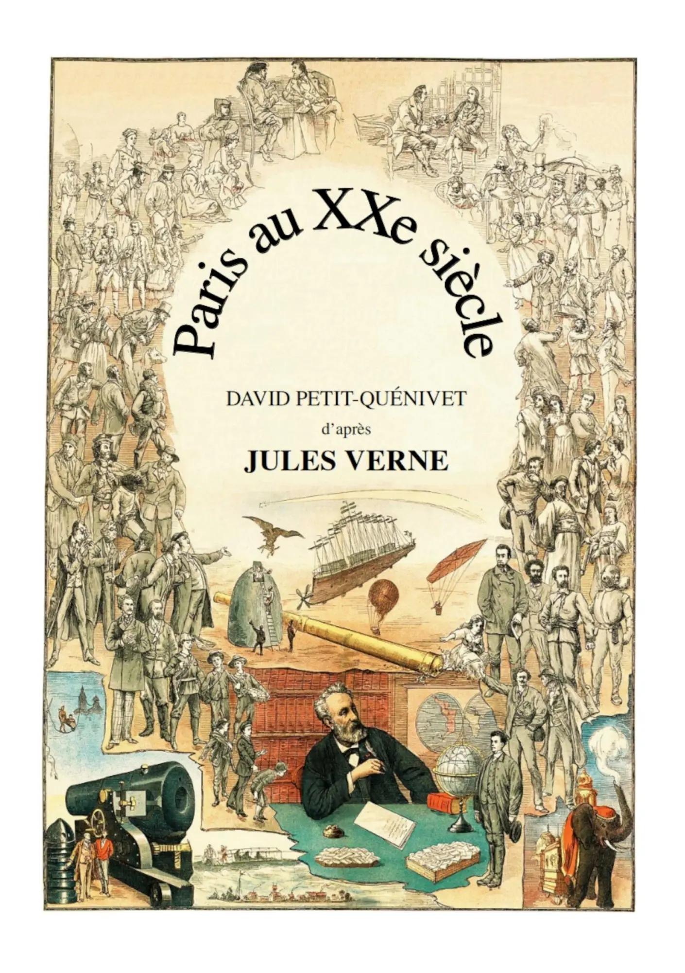 Cover: 9782322601882 | Paris au XXe siècle | David Petit-Quénivet (u. a.) | Taschenbuch