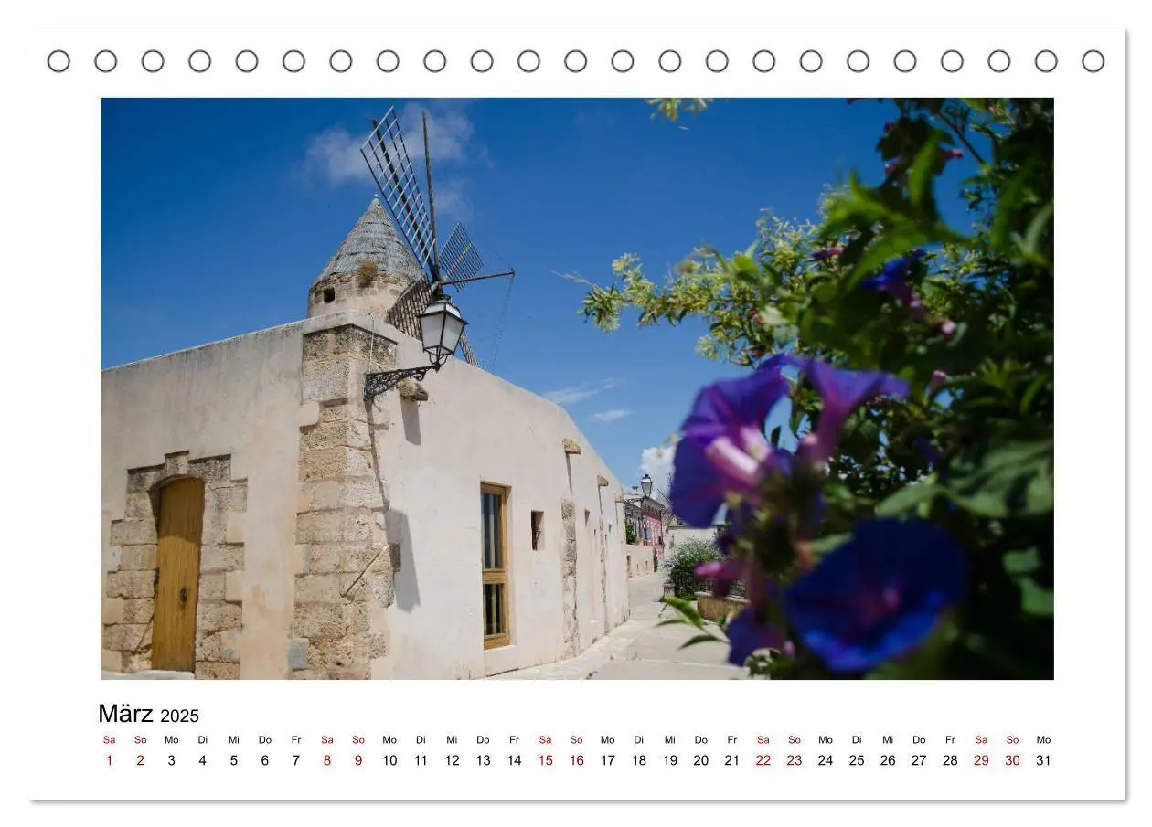 Bild: 9783435151882 | Mallorca - Stille Orte (Tischkalender 2025 DIN A5 quer), CALVENDO...