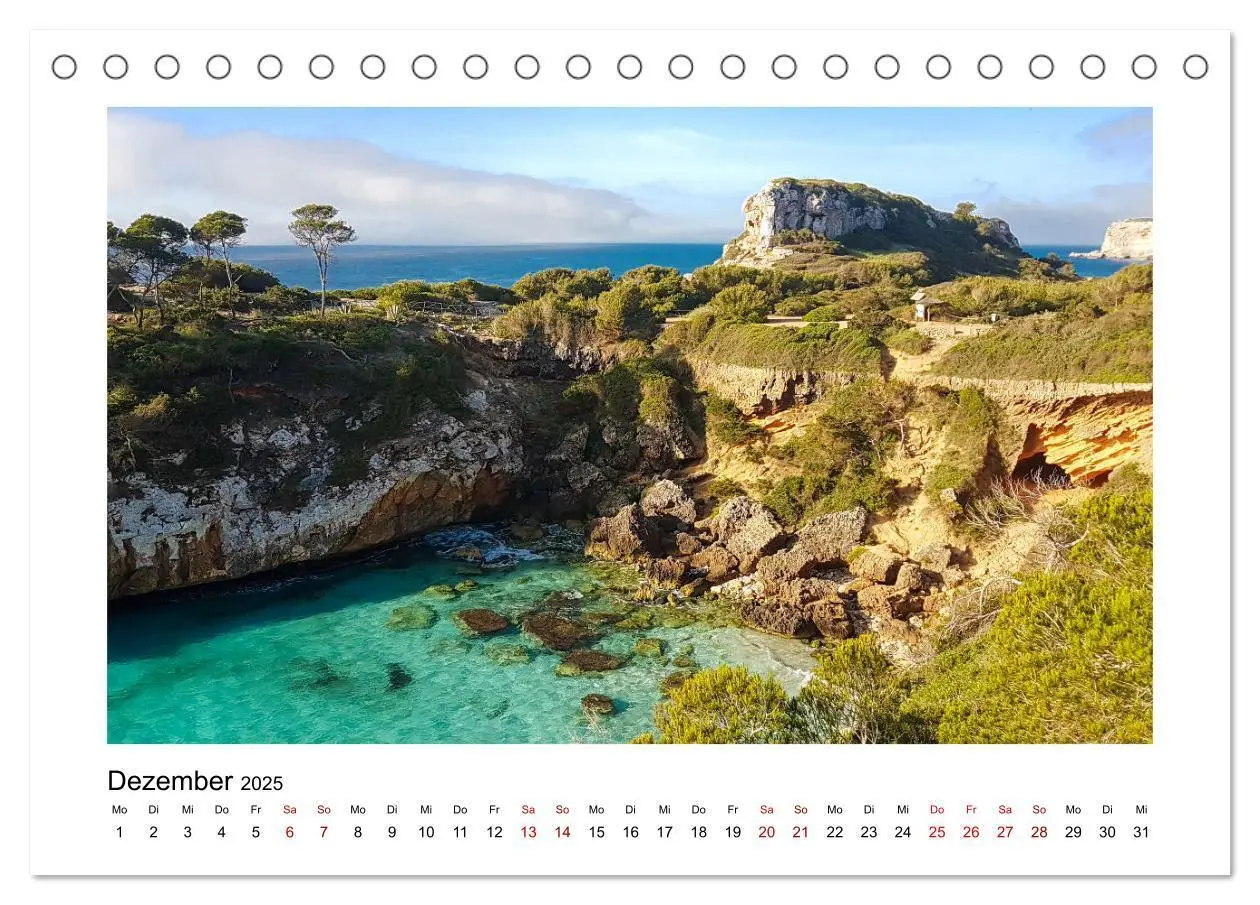 Bild: 9783435151882 | Mallorca - Stille Orte (Tischkalender 2025 DIN A5 quer), CALVENDO...