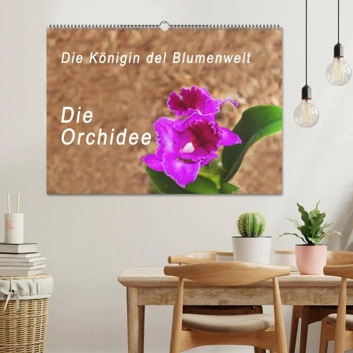 Bild: 9783457931882 | Die Königin der Blumenwelt, die Orchidee (Wandkalender 2026 DIN A2...