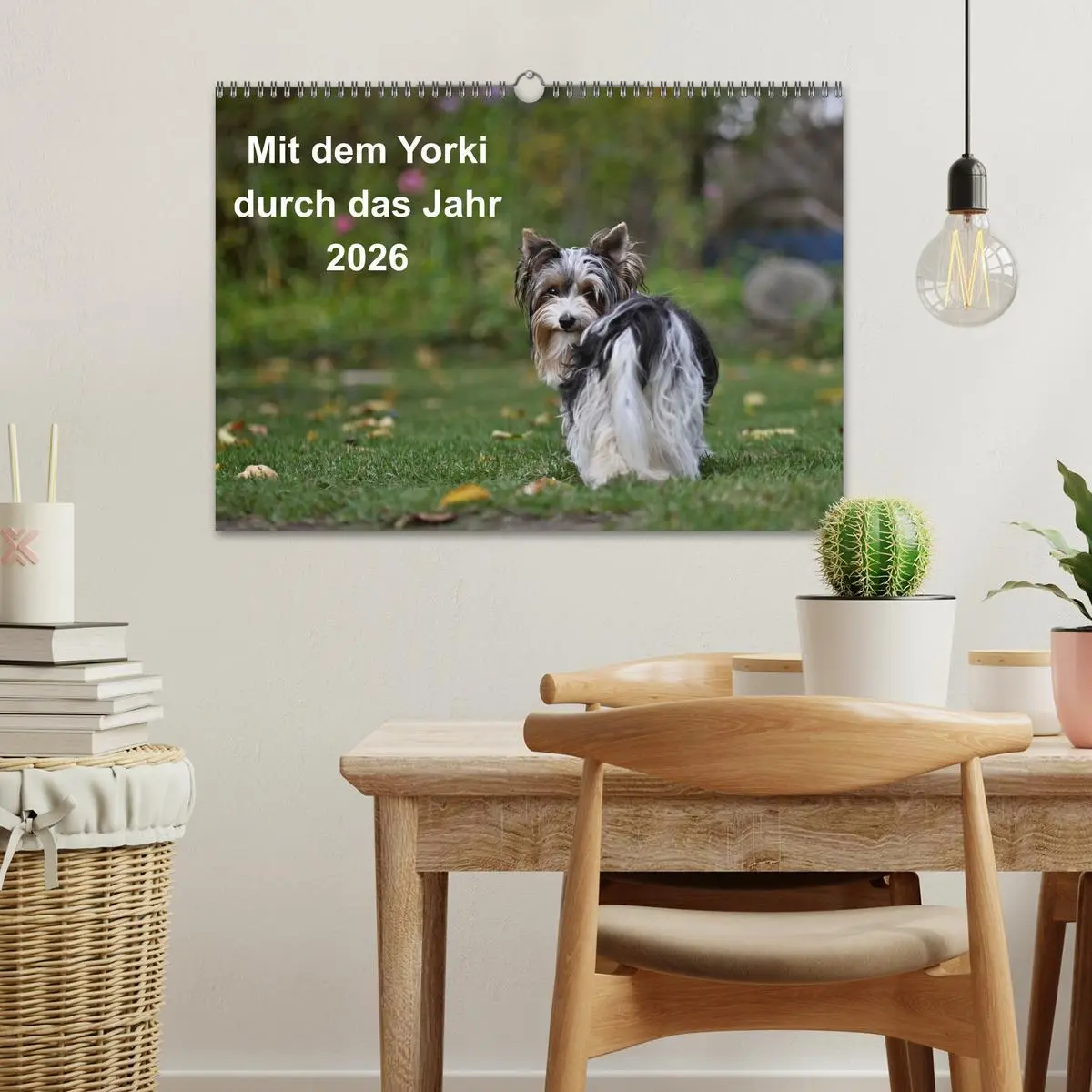 Bild: 9783516021882 | Mit dem Yorki durch das Jahr 2026 (Wandkalender 2026 DIN A3 quer),...