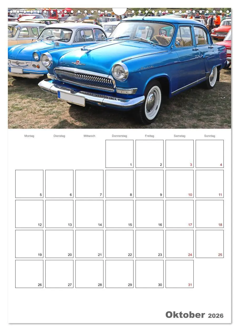 Bild: 9783516401882 | Ost-Oldtimer in Magdeburg (Wandkalender 2026 DIN A3 hoch), CALVENDO...