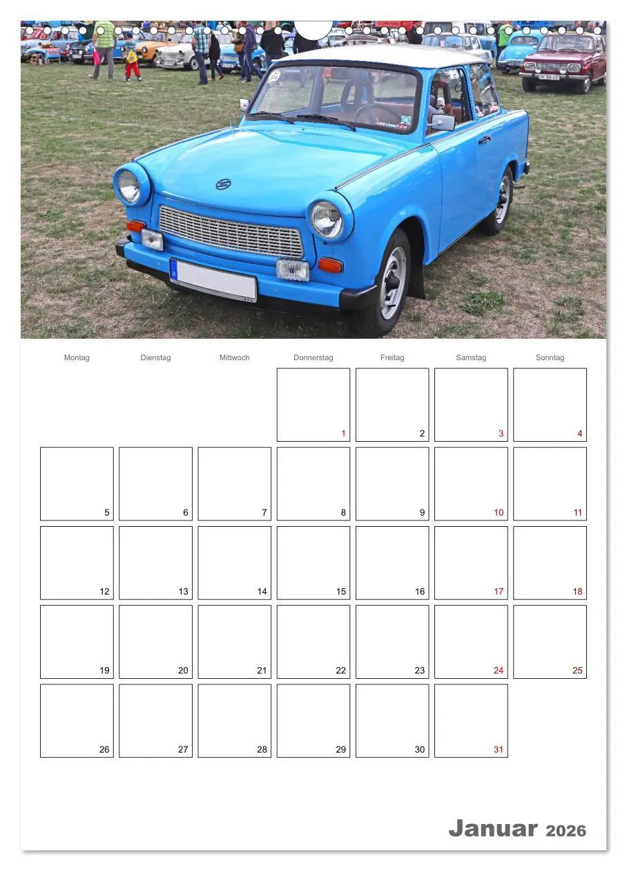 Bild: 9783516401882 | Ost-Oldtimer in Magdeburg (Wandkalender 2026 DIN A3 hoch), CALVENDO...