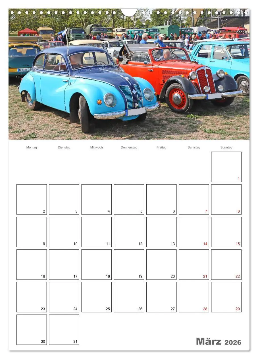 Bild: 9783516401882 | Ost-Oldtimer in Magdeburg (Wandkalender 2026 DIN A3 hoch), CALVENDO...