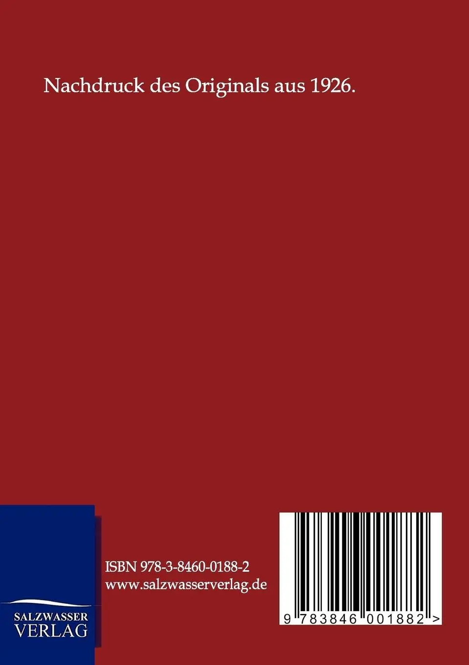 Rückseite: 9783846001882 | Die Sagen der Stadt Görlitz | Carl Winderlich | Taschenbuch | 40 S.