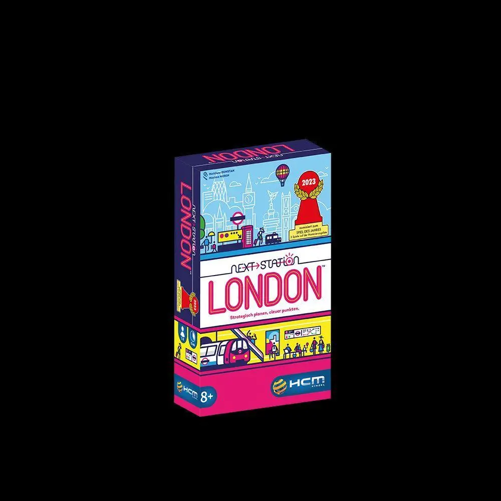 Cover: 4018928551982 | Next Station London | 25min, Für 1-4 Spieler | Matthew Dunstan | Spiel